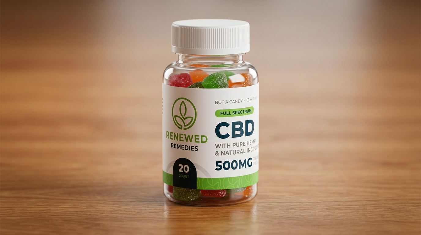 Renewed Remedies CBD — complemento alimenticio